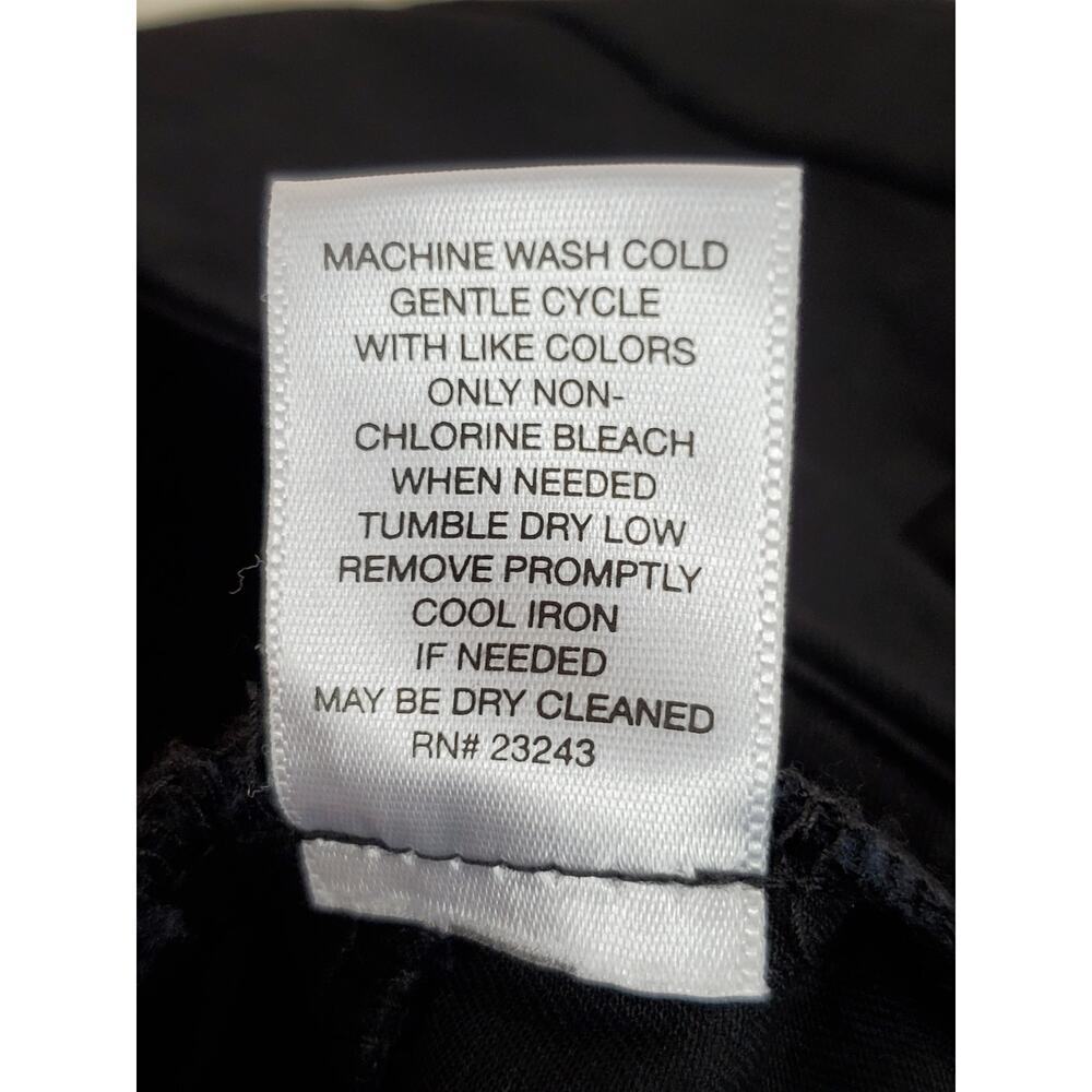 NEW YORK & CO Women's Black Straight Skirt Sz 0 - Picture 8 of 8